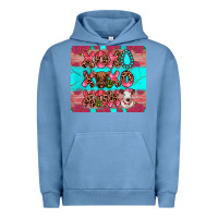 Pigment Pebble Blue xoxo calf heifer Urban Hoodie - JahusDesignShop