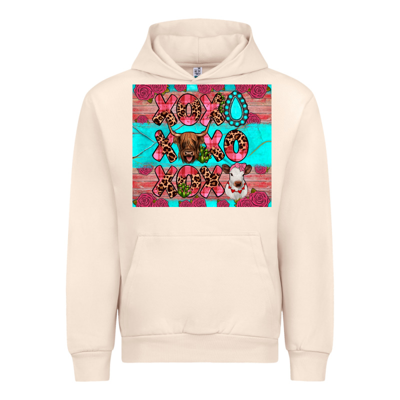 Xoxo Calf Heifer Urban Hoodie by JahusDesignShop | Teevron