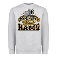 Heather Grey framingham state Heavyweight Sweatshirt - InspiraDesign