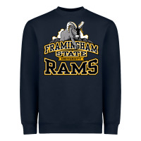 Navy framingham state Heavyweight Sweatshirt - InspiraDesign