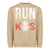 Mushroom RUN k8s Heavyweight Sweatshirt - InspiraDesign