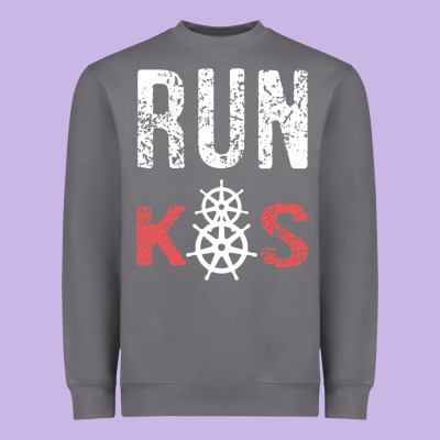 Run K8s Heavyweight Sweatshirt Designed By Inspiradesign