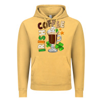 Vintage Mustard Irish coffee St. Patrick's Day Vintage Hoodie - FaDigitalArtStudio