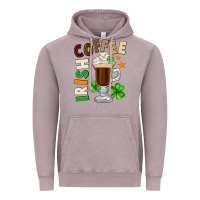 Vintage Zinc Irish coffee St. Patrick's Day Vintage Hoodie - FaDigitalArtStudio