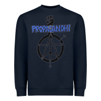 Navy propagandhi Heavyweight Sweatshirt - InspiraDesign