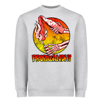Heather Grey Propagandhi Merch Essential Heavyweight Sweatshirt - InspiraDesign