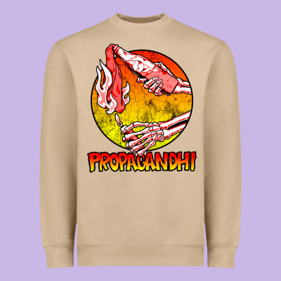Propagandhi Merch Essential Heavyweight Sweatshirt Designed By Inspiradesign