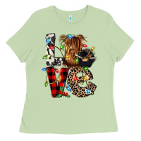 Matcha love cow gnomies Ladies Tee - CowGirlArtShop