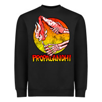Black Propagandhi Merch Essential Heavyweight Sweatshirt - InspiraDesign