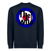 Navy rock and roll Heavyweight Sweatshirt - InspiraDesign