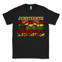 Black juneteenth celebrating black freedom Classic Tee - CowGirlArtShop