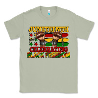 Matcha juneteenth celebrating black freedom Classic Tee - CowGirlArtShop