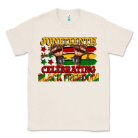 Natural juneteenth celebrating black freedom Classic Tee - CowGirlArtShop