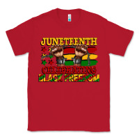 Red juneteenth celebrating black freedom Classic Tee - CowGirlArtShop