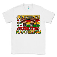 White juneteenth celebrating black freedom Classic Tee - CowGirlArtShop