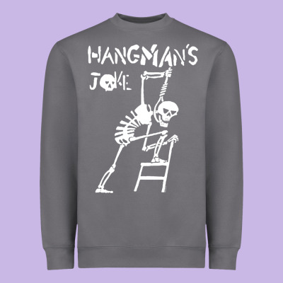 Hangmans Joke Heavyweight Sweatshirt Designed By Inspiradesign