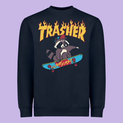 Trasher Heavyweight Sweatshirt Designed By Inspiradesign