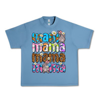 Pebble Blue Easter mama mama mama Urban Heavy Tee - OliviaCreatesArt