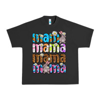 Pigment Black Easter mama mama mama Urban Heavy Tee - OliviaCreatesArt