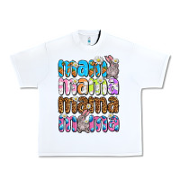 White Easter mama mama mama Urban Heavy Tee - OliviaCreatesArt
