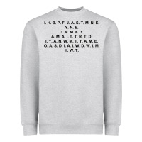 Heather Grey I Have Brought Peace Heavyweight Sweatshirt - InspiraDesign
