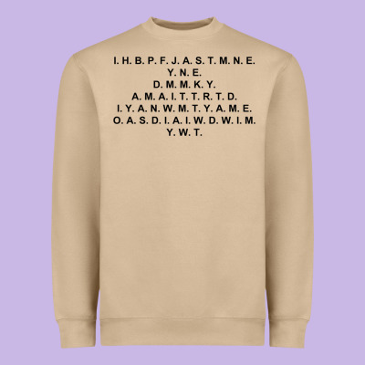 I Have Brought Peace Heavyweight Sweatshirt Designed By Inspiradesign