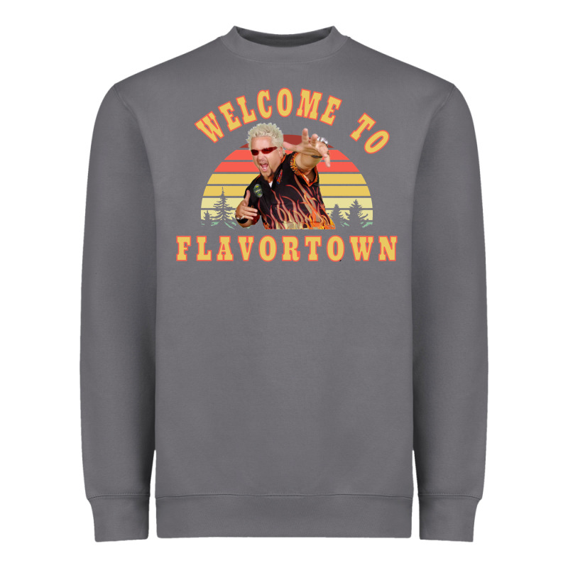 New Guy Fieri Fans Flavortown Heavyweight Sweatshirt by InspiraDesign | Teevron