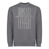 Storm C-47 Skytrain Wwii Transport Airplane Vintage Flag Heavyweight Sweatshirt - InspiraDesign