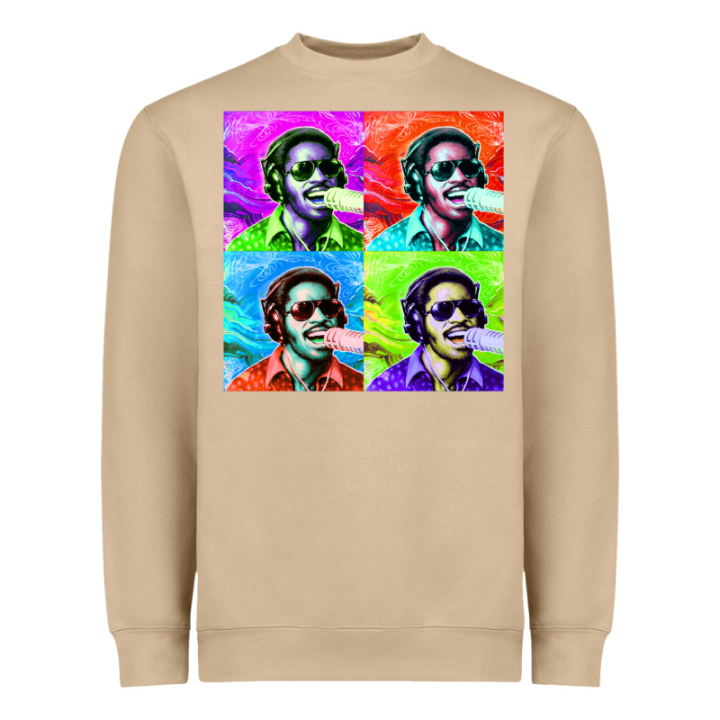Stevie Wonder! Heavyweight Sweatshirt by InspiraDesign | Teevron