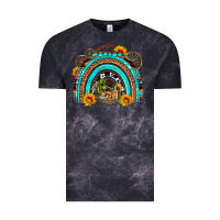 Cloud Black easter rainbow olivia Vintage Tee - OliviaCreatesArt