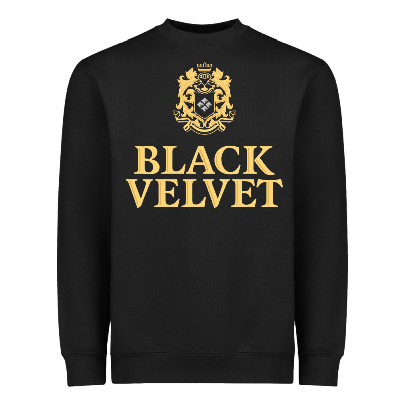 Black Velvet Canadian Whisky Heavyweight Sweatshirt by InspiraDesign | Teevron