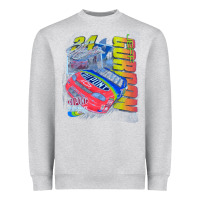 Heather Grey jeff gordon dupont vintage racing Heavyweight Sweatshirt - InspiraDesign