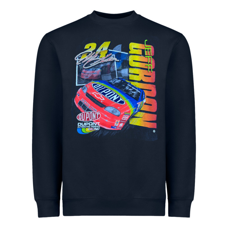 Jeff Gordon Dupont Vintage Racing Heavyweight Sweatshirt by InspiraDesign | Teevron