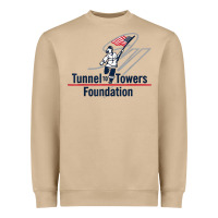 Mushroom Tunnel To Towers F-oundation American Flag USA Flag Heavyweight Sweatshirt - InspiraDesign