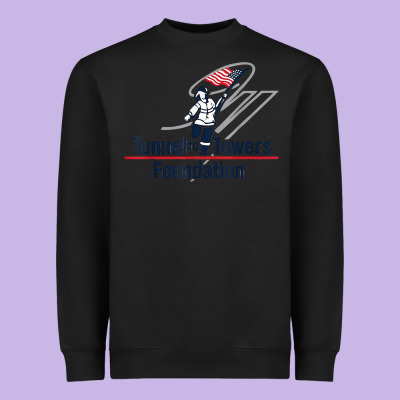 Tunnel To Towers F-oundation American Flag Usa Flag Heavyweight Sweatshirt Designed By Inspiradesign