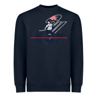 Navy Tunnel To Towers F-oundation American Flag USA Flag Heavyweight Sweatshirt - InspiraDesign