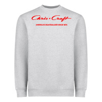 Heather Grey chris boat company Heavyweight Sweatshirt - InspiraDesign