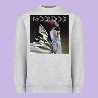 Moondog Musician Poster Essential Heavyweight Sweatshirt Designed By Inspiradesign