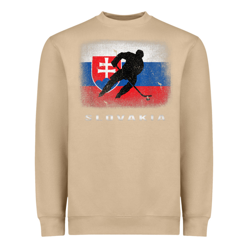 Slovakia Ice Hockey Slovak Flag Heavyweight Sweatshirt by InspiraDesign | Teevron