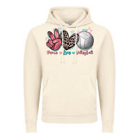 Vintage Artic Peace Love Volleyball Vintage Hoodie - FaDigitalArtStudio