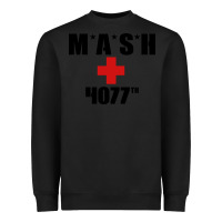 Black mash 4077th Heavyweight Sweatshirt - InspiraDesign