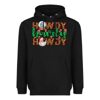 Black howdy howdy howdy Heavyweight Hoodie - AdoDesignShop