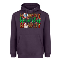 Plum howdy howdy howdy Heavyweight Hoodie - AdoDesignShop