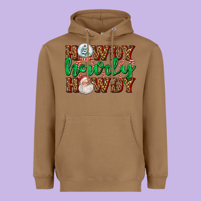 Howdy Howdy Howdy Heavyweight Hoodie Designed By Adodesignshop
