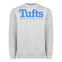 Heather Grey Tufts University Heavyweight Sweatshirt - InspiraDesign
