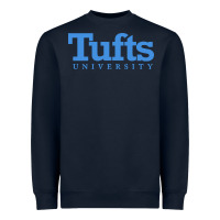 Navy Tufts University Heavyweight Sweatshirt - InspiraDesign
