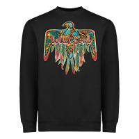 Black wild soul thunderbird Heavyweight Sweatshirt - BarkalooDesign