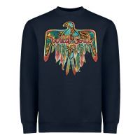 Navy wild soul thunderbird Heavyweight Sweatshirt - BarkalooDesign
