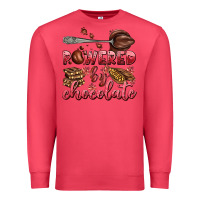 Cardinal powered by chocolate Premium Sweatshirt - AdoDesignShop