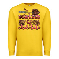 Lemon powered by chocolate Premium Sweatshirt - AdoDesignShop